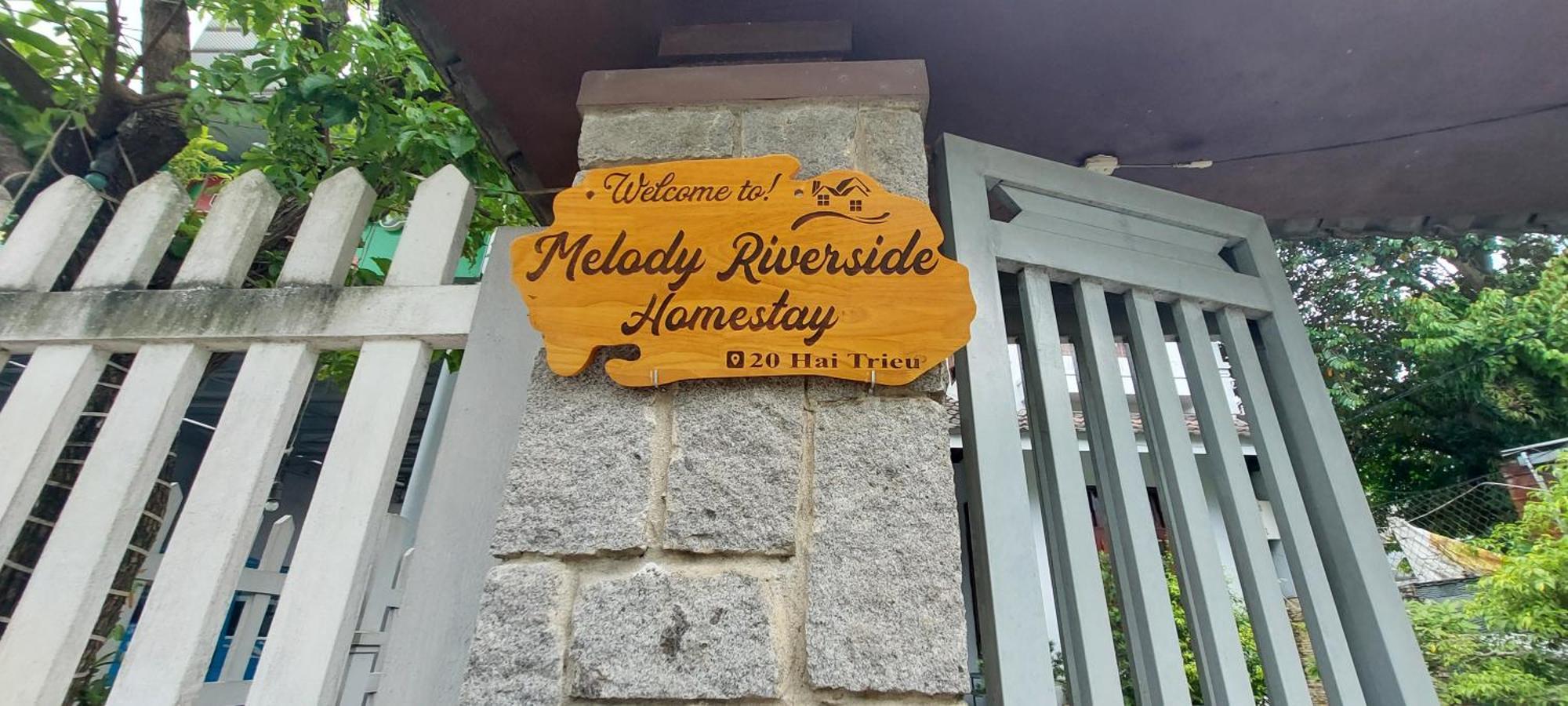 Melody Riverside Homestay Thon Truong Giang ภายนอก รูปภาพ