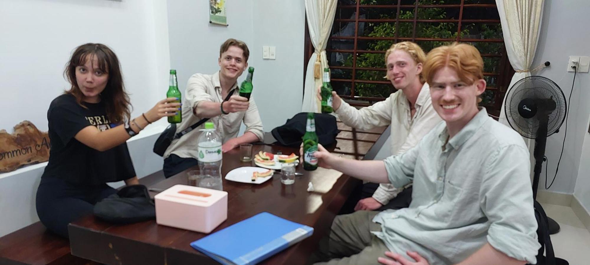Melody Riverside Homestay Thon Truong Giang ภายนอก รูปภาพ